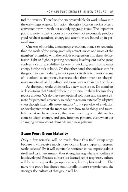 ORGANIZATIONAL CULTURE Organizational Culture and Leadership, 3rd Edition