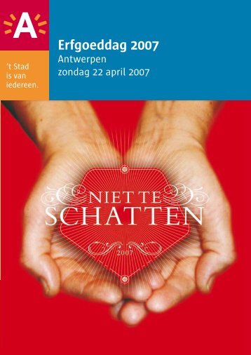 Erfgoeddag 2007 - Erfgoedcel Antwerpen