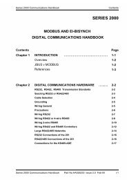 Series 2000 Communications Handbook - Soliton