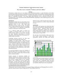Stochastic Simulation in Timberland Investment Analysis - sofew