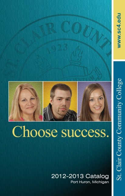 2012-2013 Catalog - St. Clair County Community College