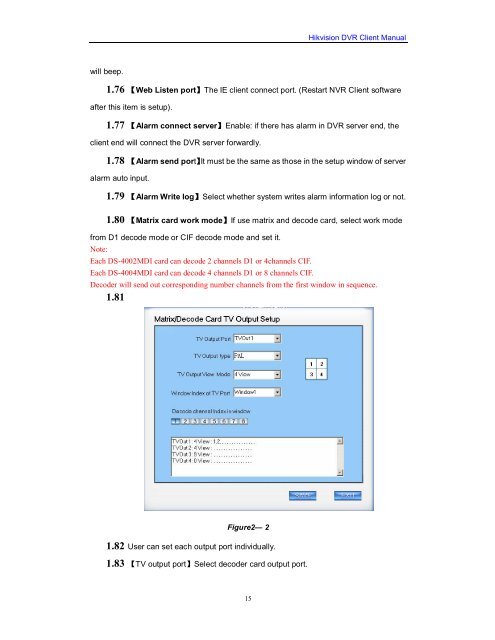 Hikvision DVR Client Manual