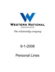 PL - WA, OR, NV, UT 09/01/2008 Rates and Manuals - Western ...