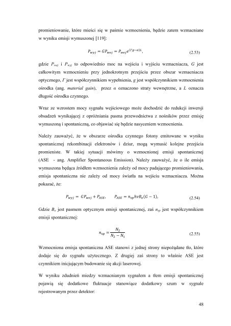 rozprawa doktorska - Wydział Fizyki, Astronomii i Informatyki ...