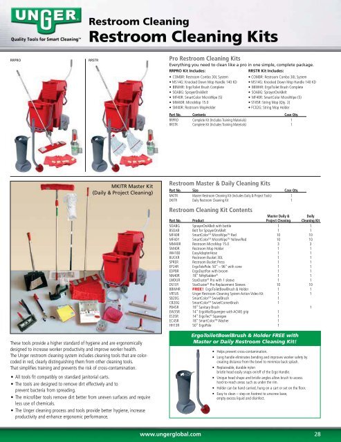 2012 Unger Product Catalog