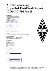 ICOM IC-756PROII ARRL test.pdf - G6hoq.com