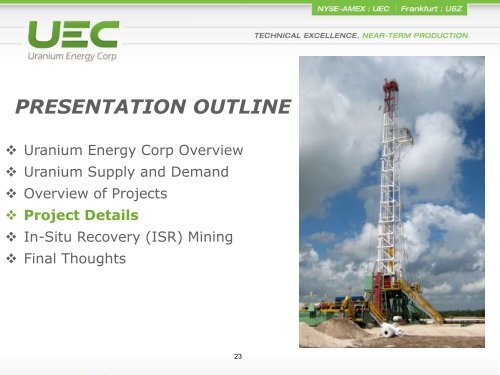 UEC_Corporate_Presen.. - Uranium Energy Corp.