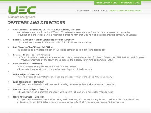 UEC_Corporate_Presen.. - Uranium Energy Corp.