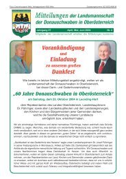 Mitteilungen 2004-02.pdf - Donauschwaben in OberÃ¶sterreich