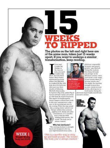 Week 15 - Men's Fitness Magazine