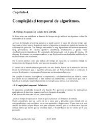 Cap. 4 Complejidad temporal de algoritmos - Inicio