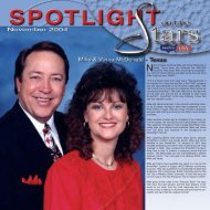 National Sales Directors Mike and Verna McDonald of Dallas, Texas ...