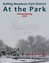 Winter/Spring 2013 Catalog - Rolling Meadows Park District