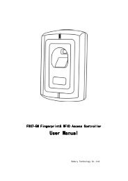 F007-EM User manual - Anthell Electronics
