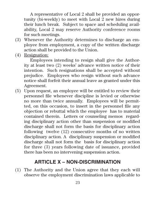 Union Contract Local 2, OPEIU - WMATA.com