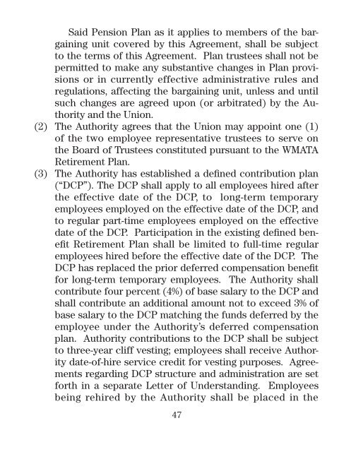 Union Contract Local 2, OPEIU - WMATA.com