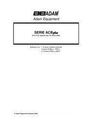 Adam Equipment SERIE ACBplus
