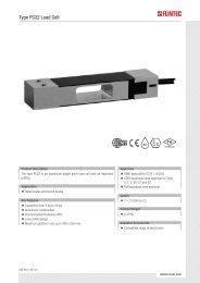 PC22 Data Sheet - Flintec Polska