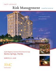 download the Risk Management Conference Brochure - CBOE.com