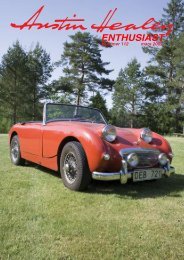 ENTHUSIAST - Austin Healey Club Sweden