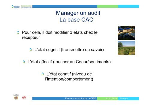 1. Analyser la situation initiale (Audit) - Agire