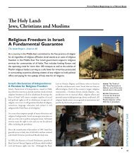 Religious Freedom In Israel: A Fundamental Guarantee