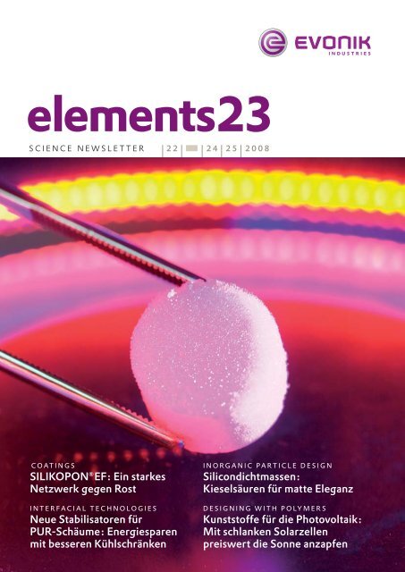 Elements23 - Evonik