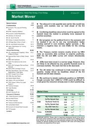 Market Outlook - BNP PARIBAS - Investment Services India