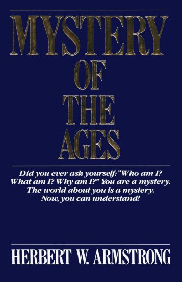 Mystery of the Ages PDF - Church of God Faithful Flock