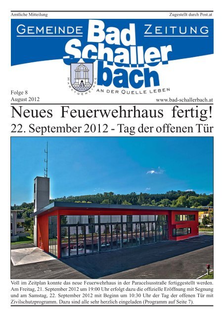 Folge 8.indd - Gemeinde Bad Schallerbach