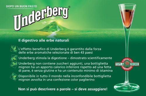 Il digestivo alle erbe naturali - Underberg