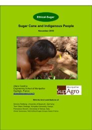 Sugar Cane And Indigenous People - Sucre Ethique