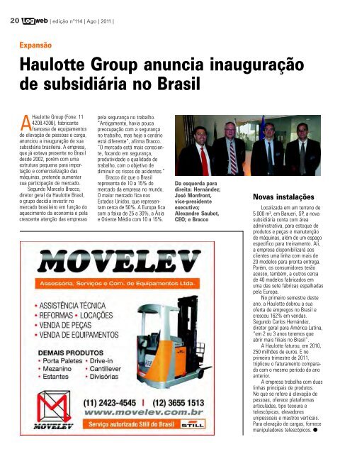 EdiÃ§Ã£o 114 download da revista completa - Logweb