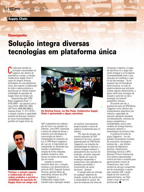 EdiÃ§Ã£o 114 download da revista completa - Logweb