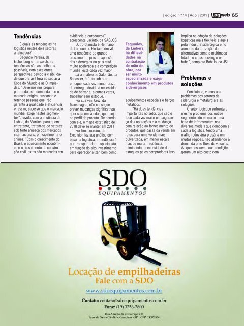 EdiÃ§Ã£o 114 download da revista completa - Logweb