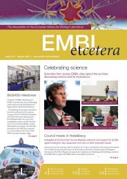 Celebrating science - EMBL Grenoble