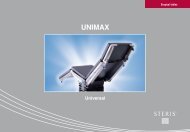 Unimax - Brochure - STERIS Surgical Technologies