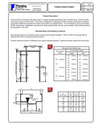 ARCHITECTURAL MANUAL - Fleming