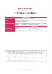 Procedure 041 Modificeren Installaties, versie 23-04 ... - Essent
