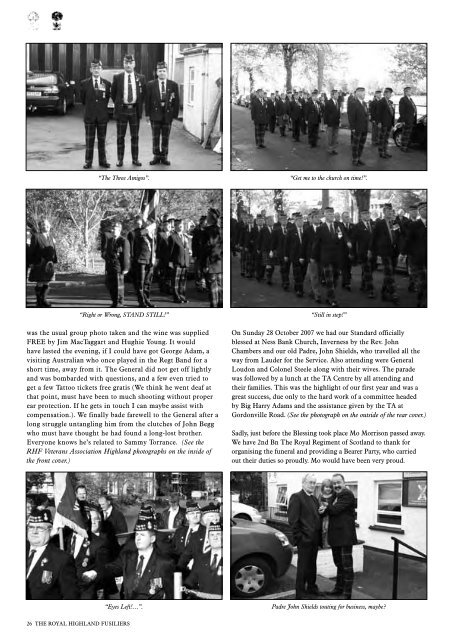 Journal 2008 - The Journal Royal Highland Fusiliers - The Royal ...