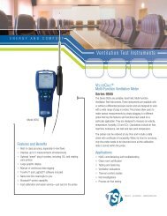 VelociCalc Multi-Function Ventilation Meter Series 9555 - TSI