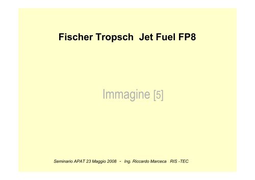 Diesel di Sintesi via Fischer-Tropsch â Tecnologie ... - TransDolomites