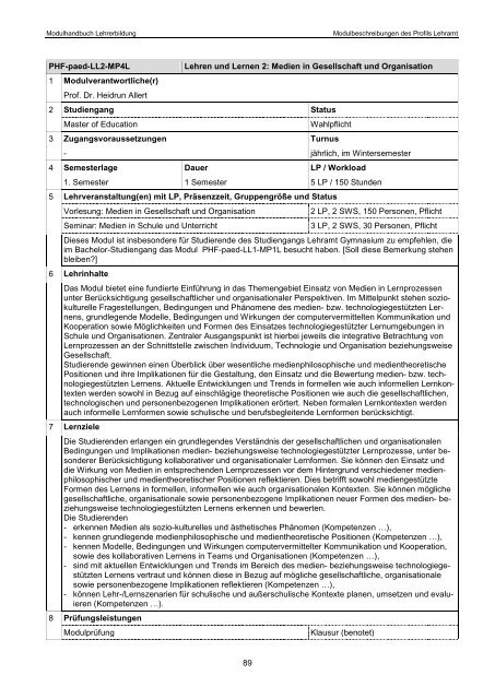 01-Modulhandbuch-Profil Lehramt-WiSe12-13 - ÃƒÂœber das ZfL ...