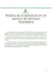 2. AnÃ¡lisis de la estructura en un servicio de farmacia hospitalaria