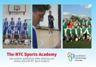 The NTC Sports Academy - Northfleet Technology College