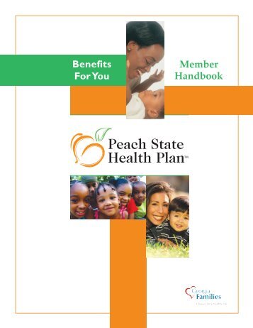 Member Handbook Benefits ForYou - Peach State Health Plan ...