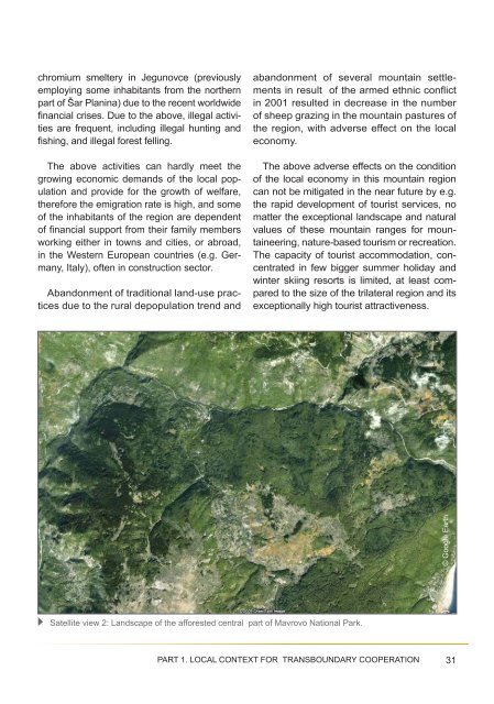 sharr/šar planina – korab – dešat/deshat - UNEP Vienna ISCC