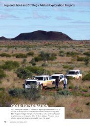 Regional Gold and strategic Metals Exploration Projects