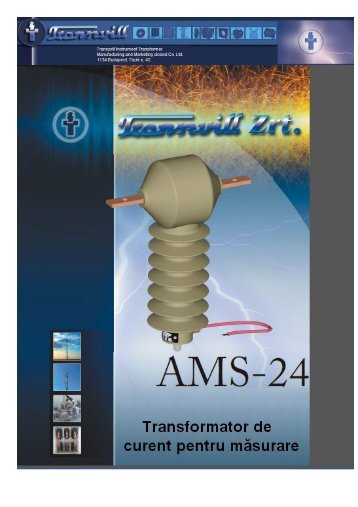 Transformatoare de masura curent exterioare tip AMS - Mondotrade
