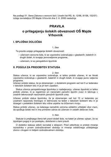 Pravila o prilagajanju šolskih obveznosti OŠ Majde Vrhovnik(2).pdf